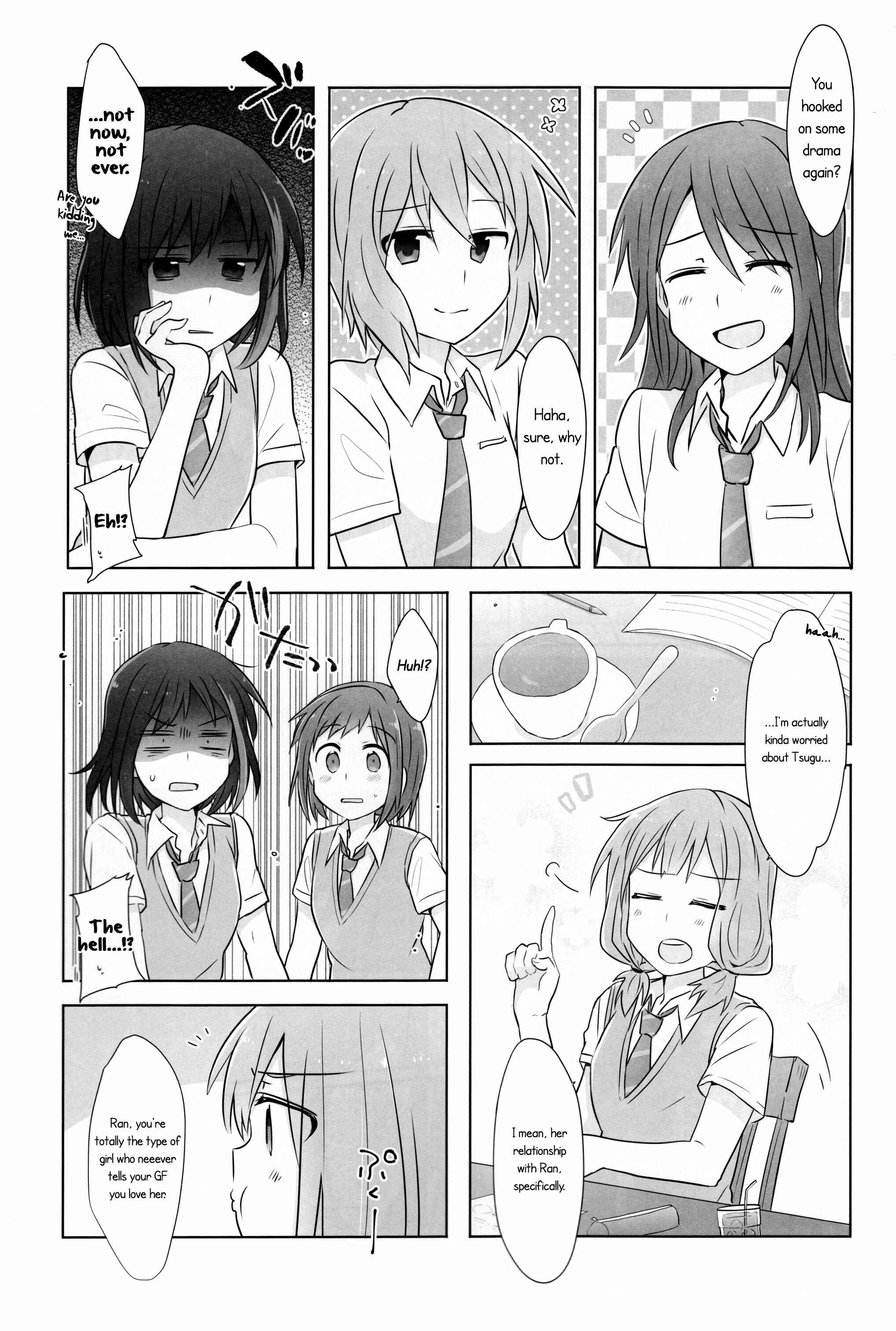 Page 3 Chapter Unknown_3241 Bang Dream! - Qualia of the Evening Afterglow (Doujinshi)