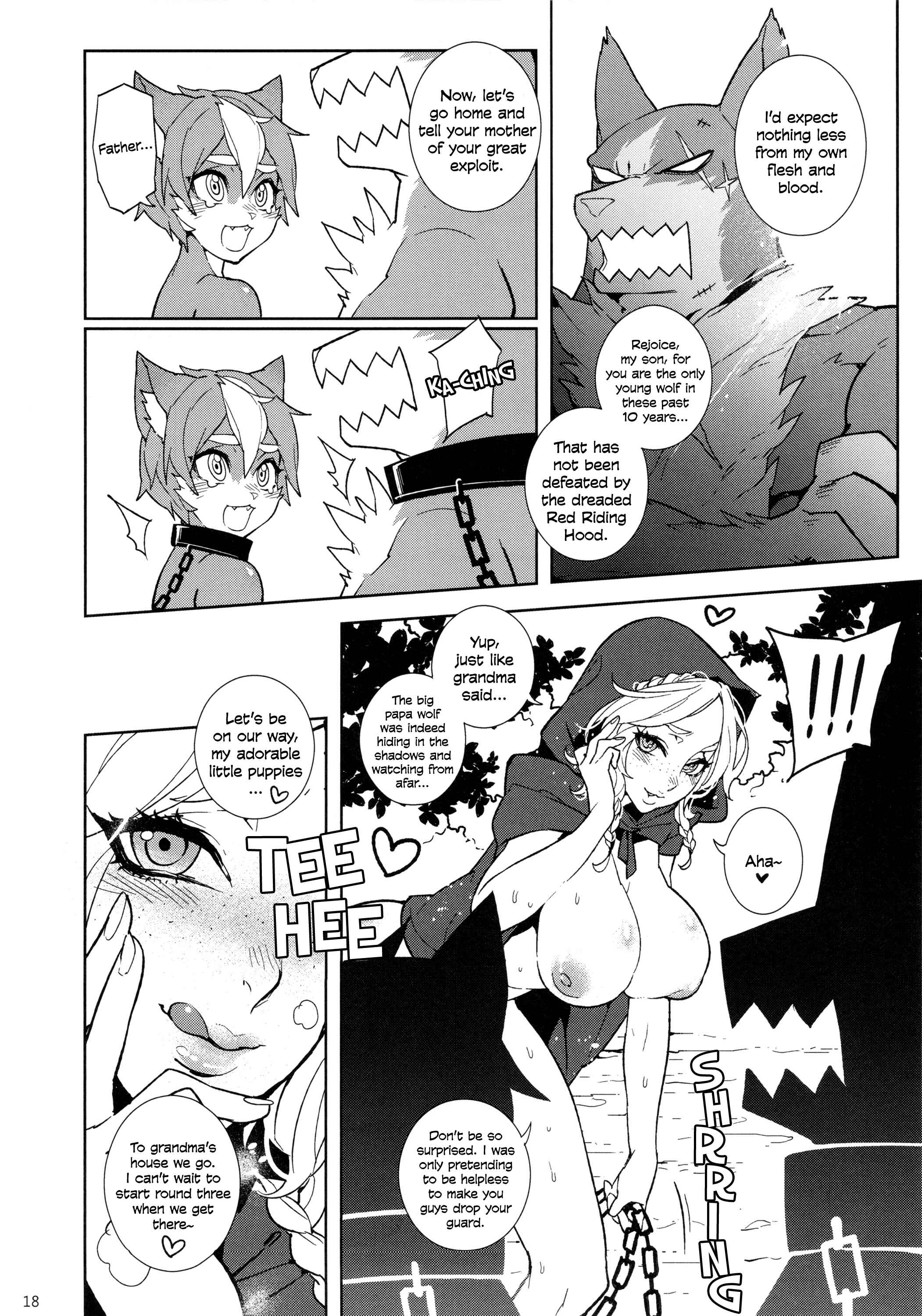 Page 18 Chapter Unknown_0ca1 Dounen Hakai ~Ookina Akazukin no Chiisaki Ookami~