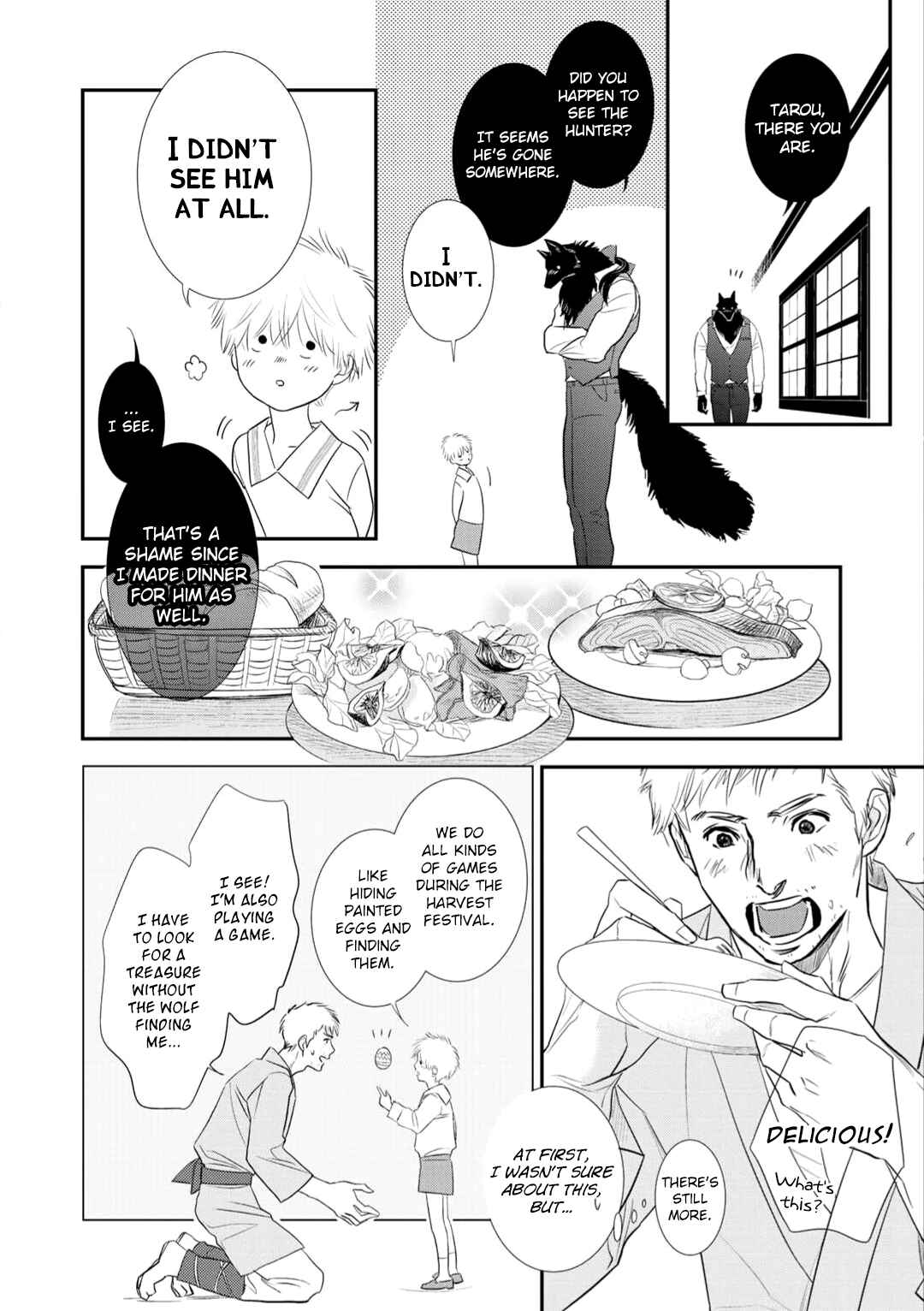 Page 13 Chapter 3 Tabenai No? Ookami-san