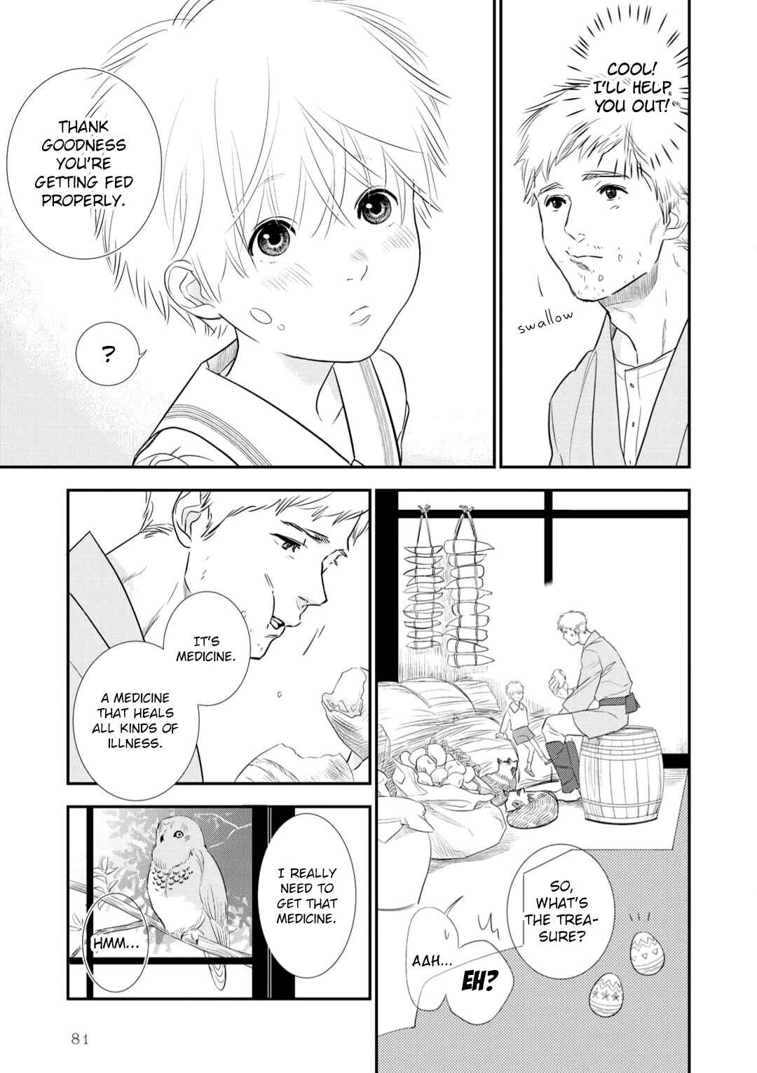 Page 14 Chapter 3 Tabenai No? Ookami-san