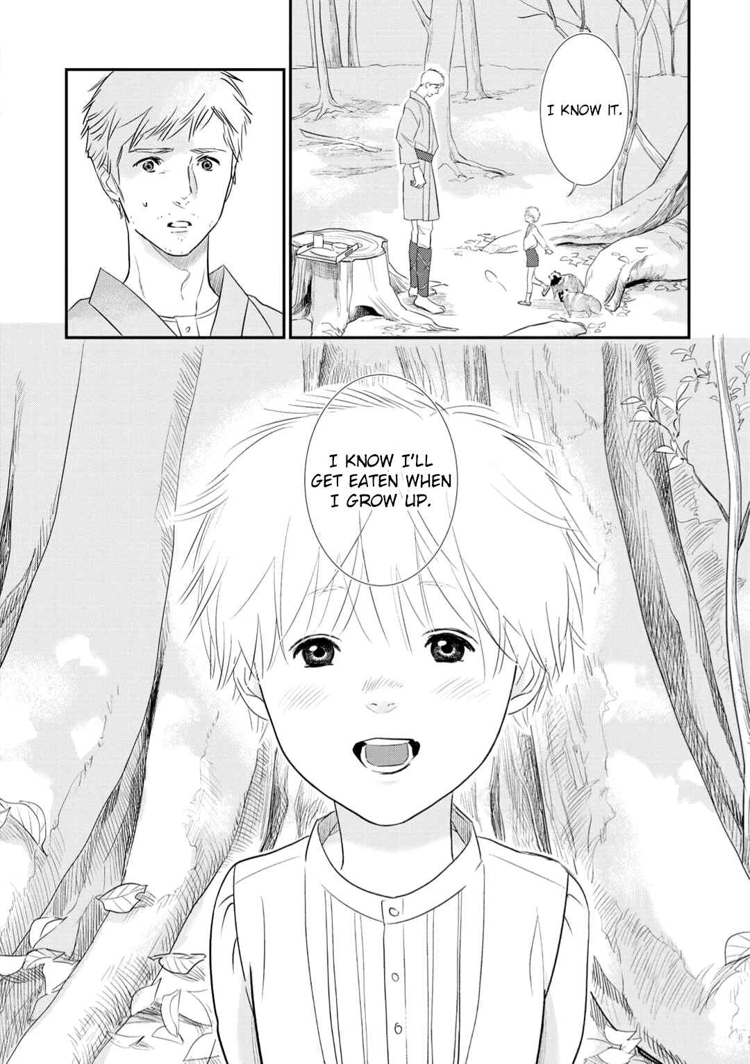 Page 18 Chapter 3 Tabenai No? Ookami-san