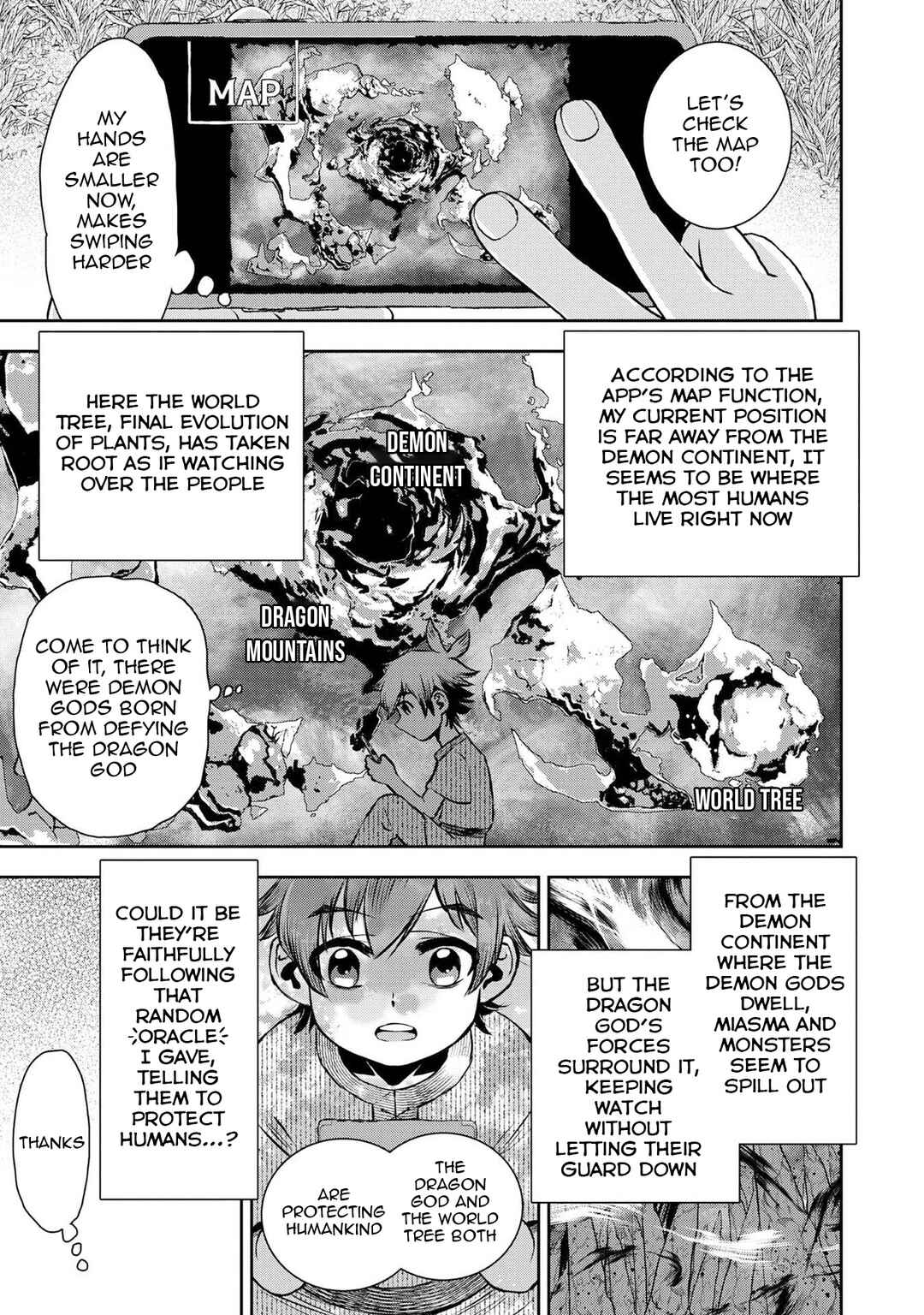 Page 18 Chapter 2 Isekai Souzou no Susume: Smartphone App de Wakusei wo Tsukutte Shimatta Ore wa Kami to Nari Sekai wo Meguru