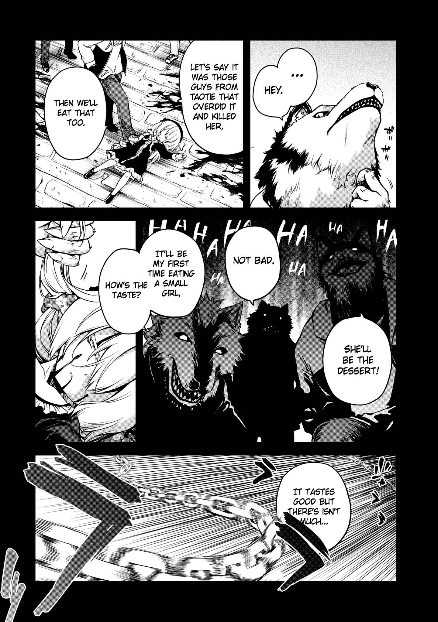 Page 8 Chapter 9 The Wolf in Love and Mille-Feuille