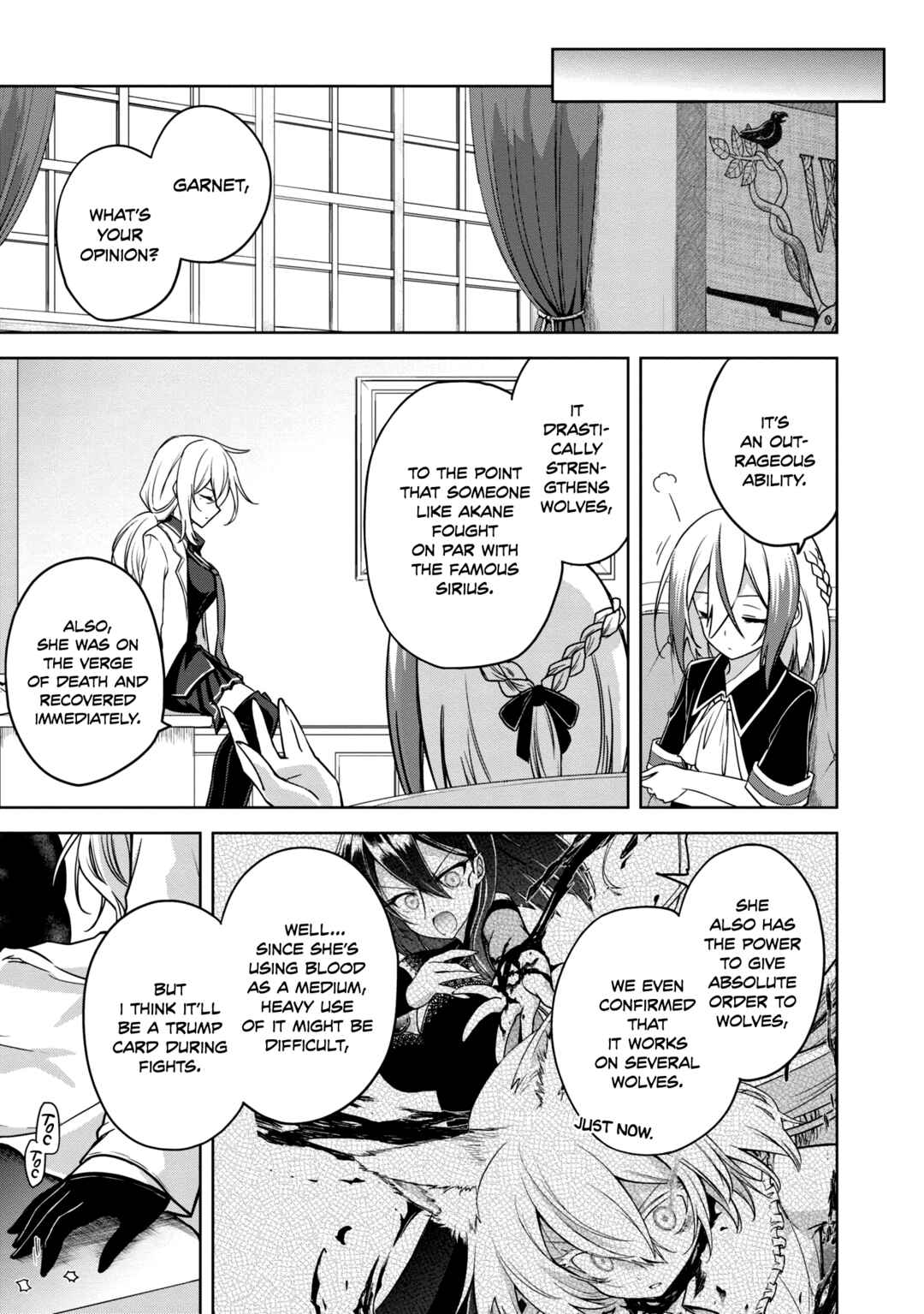 Page 22 Chapter 13 The Wolf in Love and Mille-Feuille