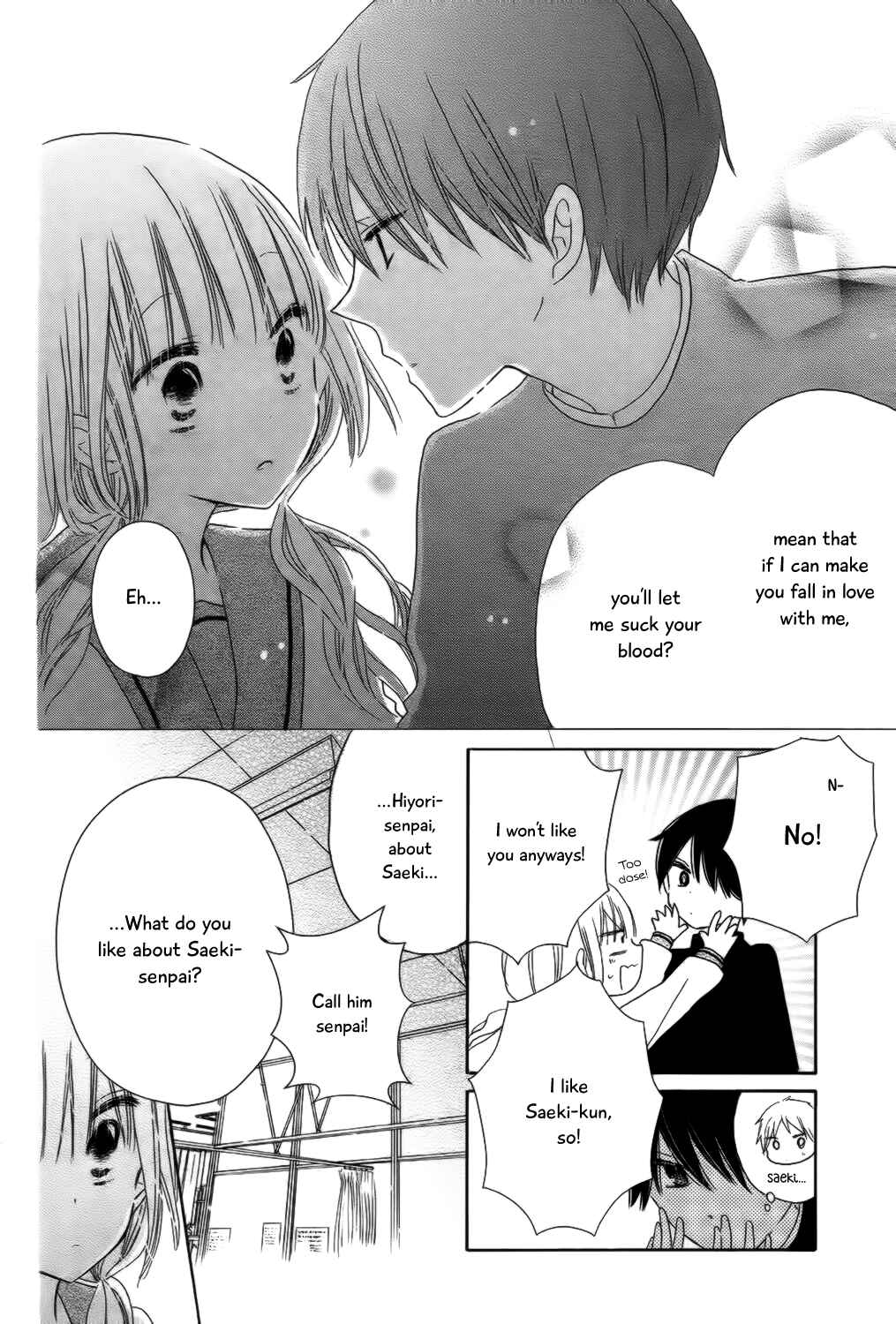 Page 12 Chapter 4 Hokenshitsu no Kageyama-kun