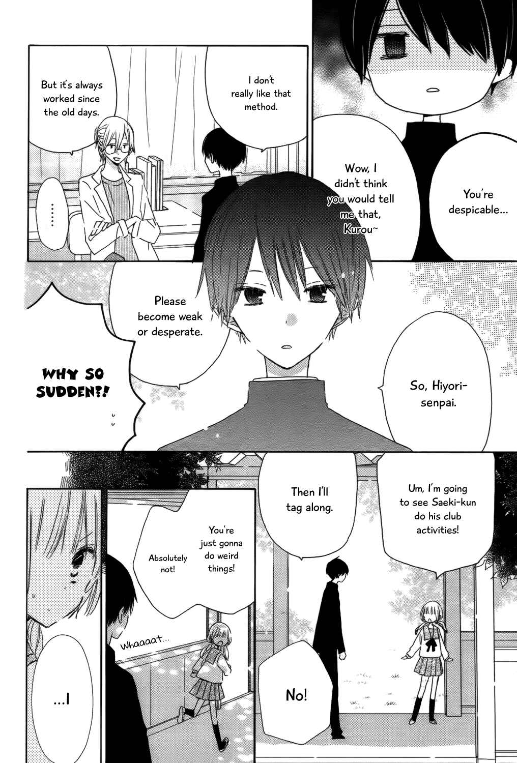 Page 20 Chapter 4 Hokenshitsu no Kageyama-kun