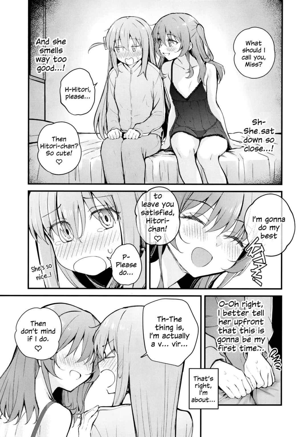 Page 8 Chapter Unknown_81ed Bocchi the Rock! - Meguriai Tokyo ~Les Fuuzoku e Iku.~ (Doujinshi)