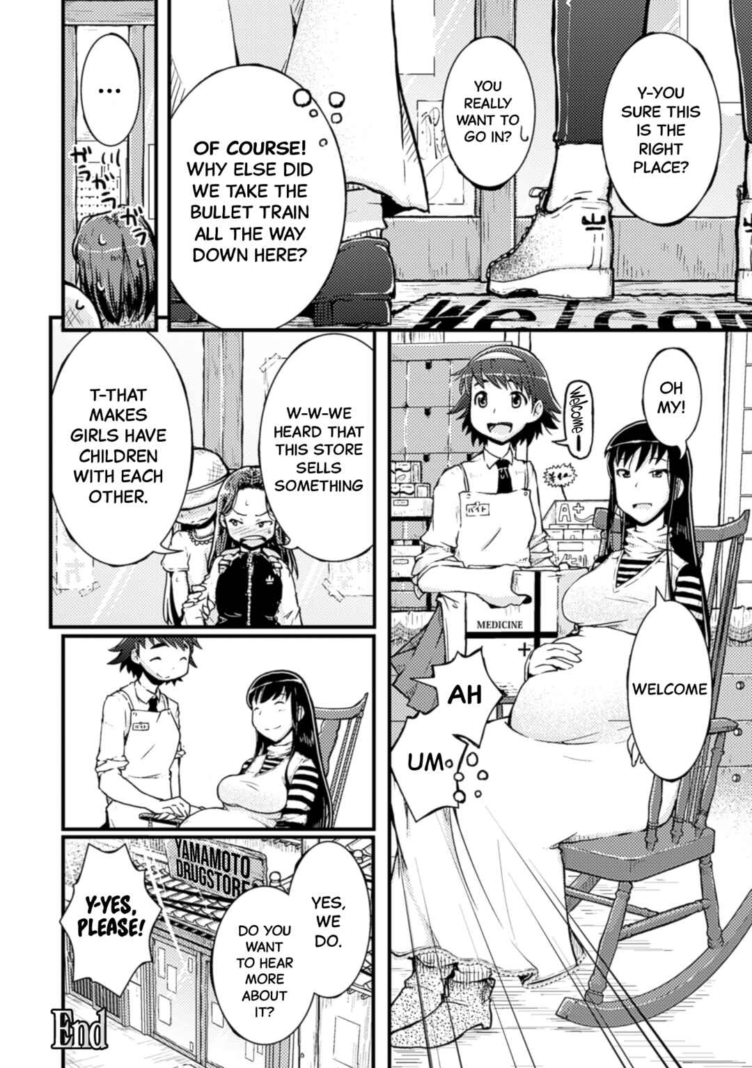 Page 24 Chapter 1 Nijigen Comic Magazine Yuri Ninshin