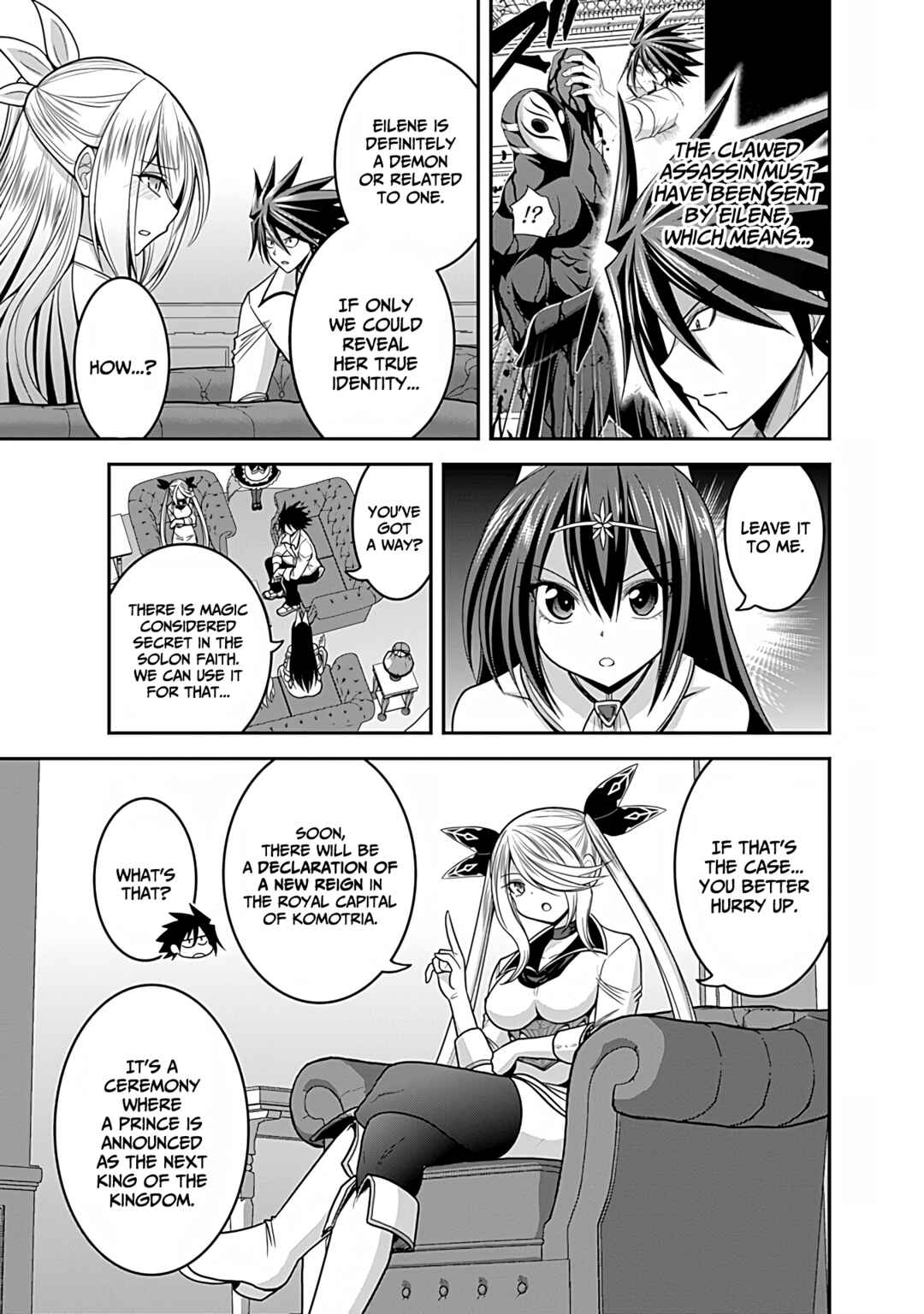 Page 12 Chapter 33 Kujibiki Tokushou: Musou Harem-ken