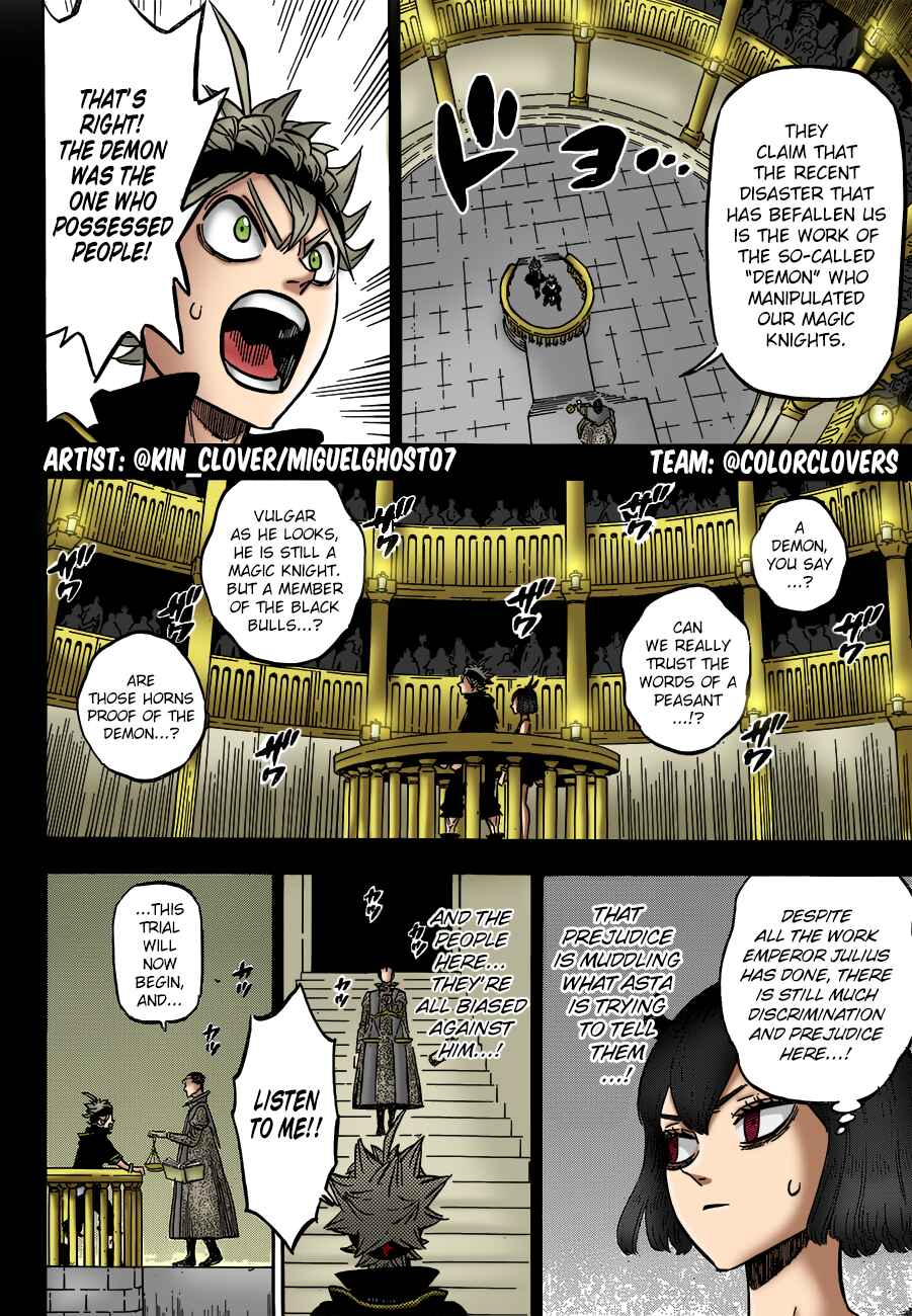 Page 8 Chapter 217 Black Clover (Fan Colored)