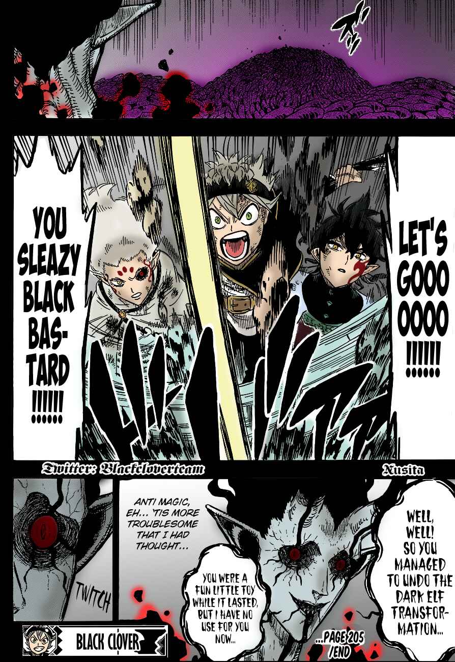 Page 15 Chapter 205 Black Clover (Fan Colored)