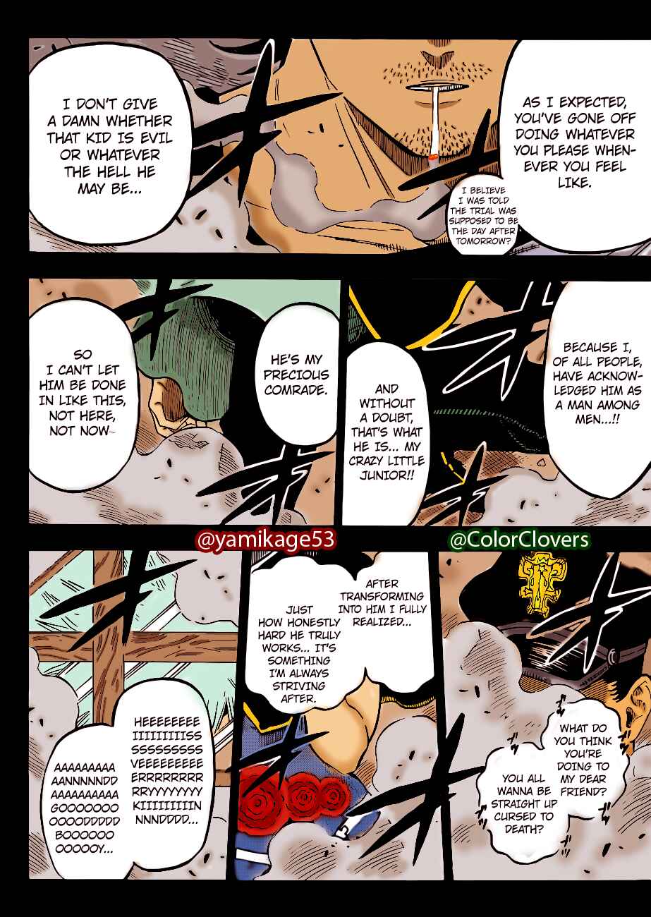 Page 11 Chapter 218 Black Clover (Fan Colored)
