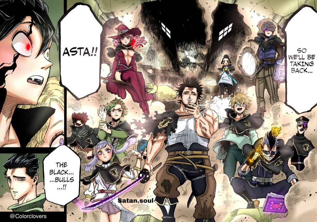 Page 13 Chapter 218 Black Clover (Fan Colored)