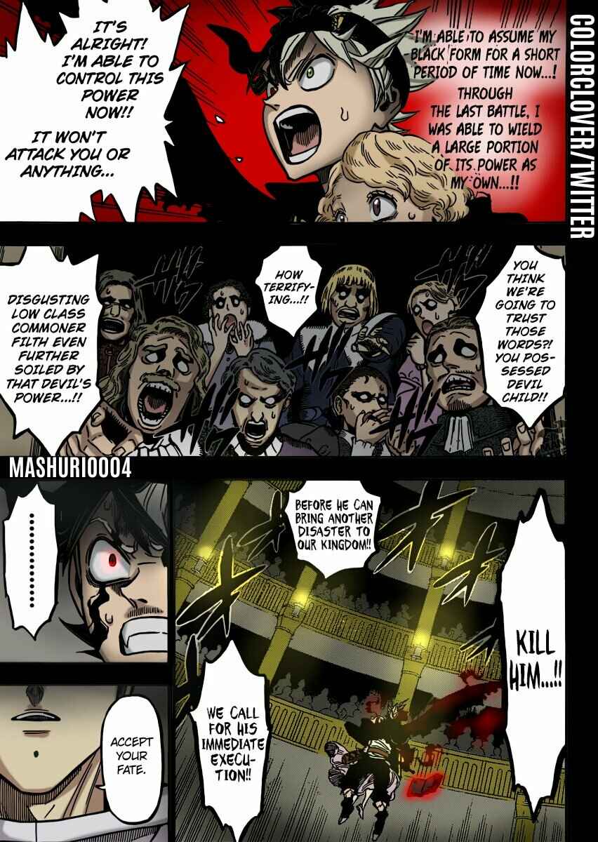 Page 8 Chapter 218 Black Clover (Fan Colored)