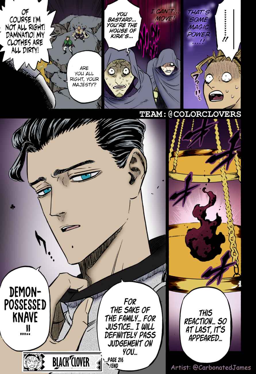 Page 16 Chapter 216 Black Clover (Fan Colored)