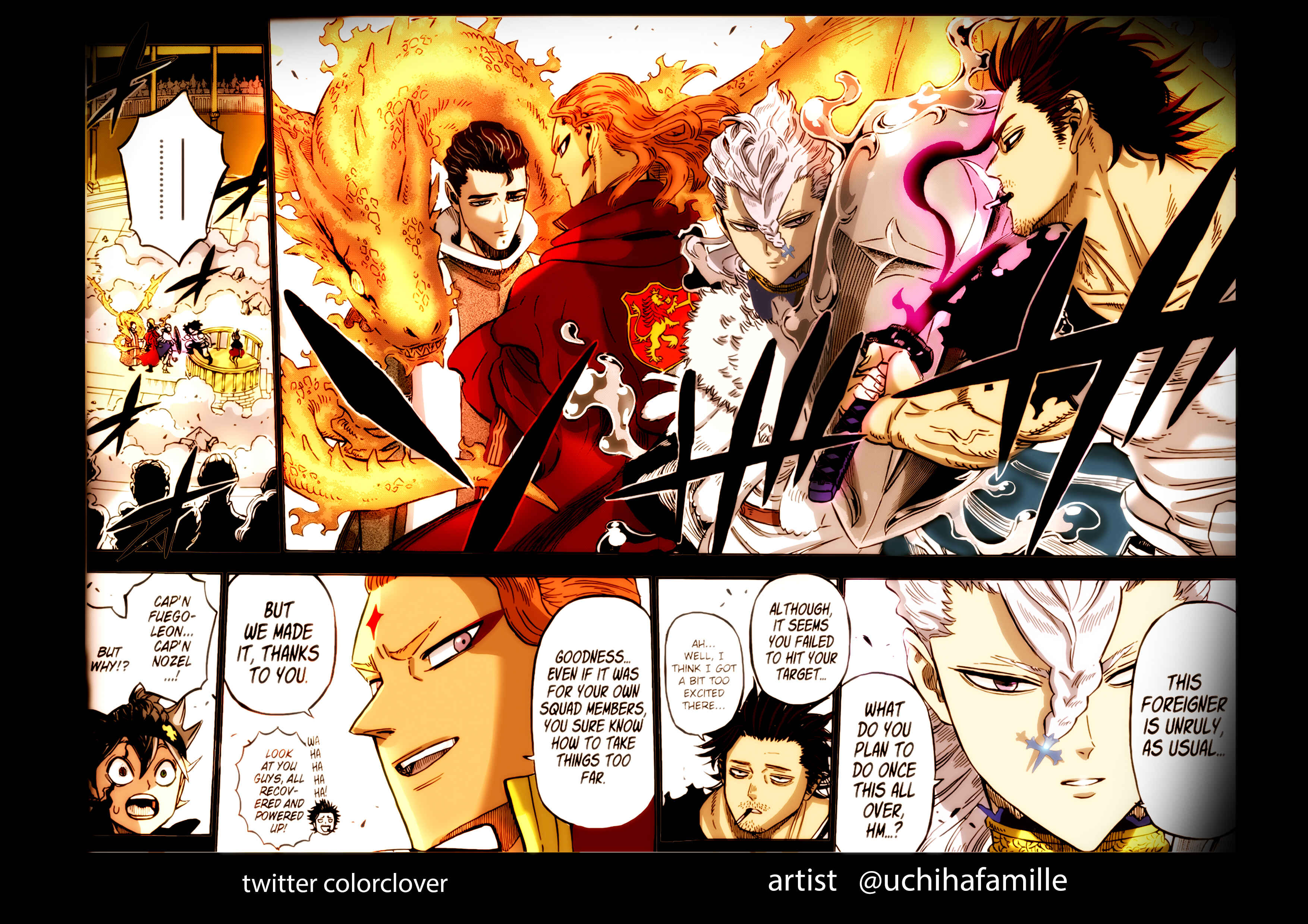 Page 10 Chapter 219 Black Clover (Fan Colored)