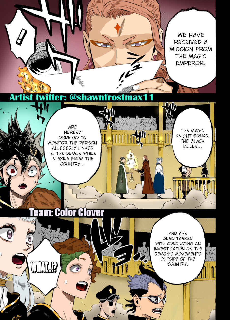 Page 12 Chapter 219 Black Clover (Fan Colored)