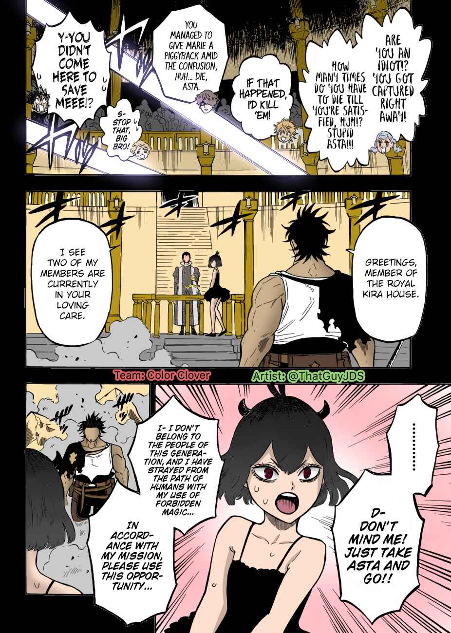 Page 3 Chapter 219 Black Clover (Fan Colored)