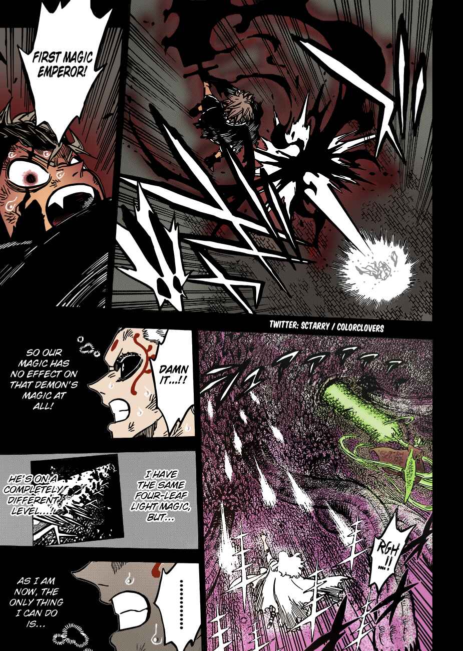Page 10 Chapter 208 Black Clover (Fan Colored)