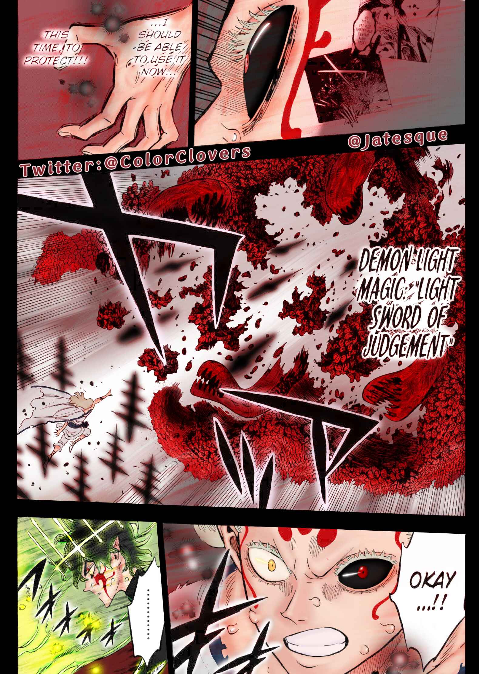 Page 11 Chapter 208 Black Clover (Fan Colored)