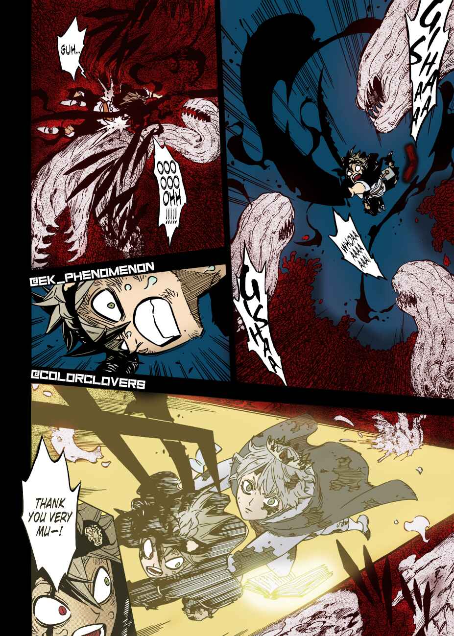 Page 9 Chapter 208 Black Clover (Fan Colored)