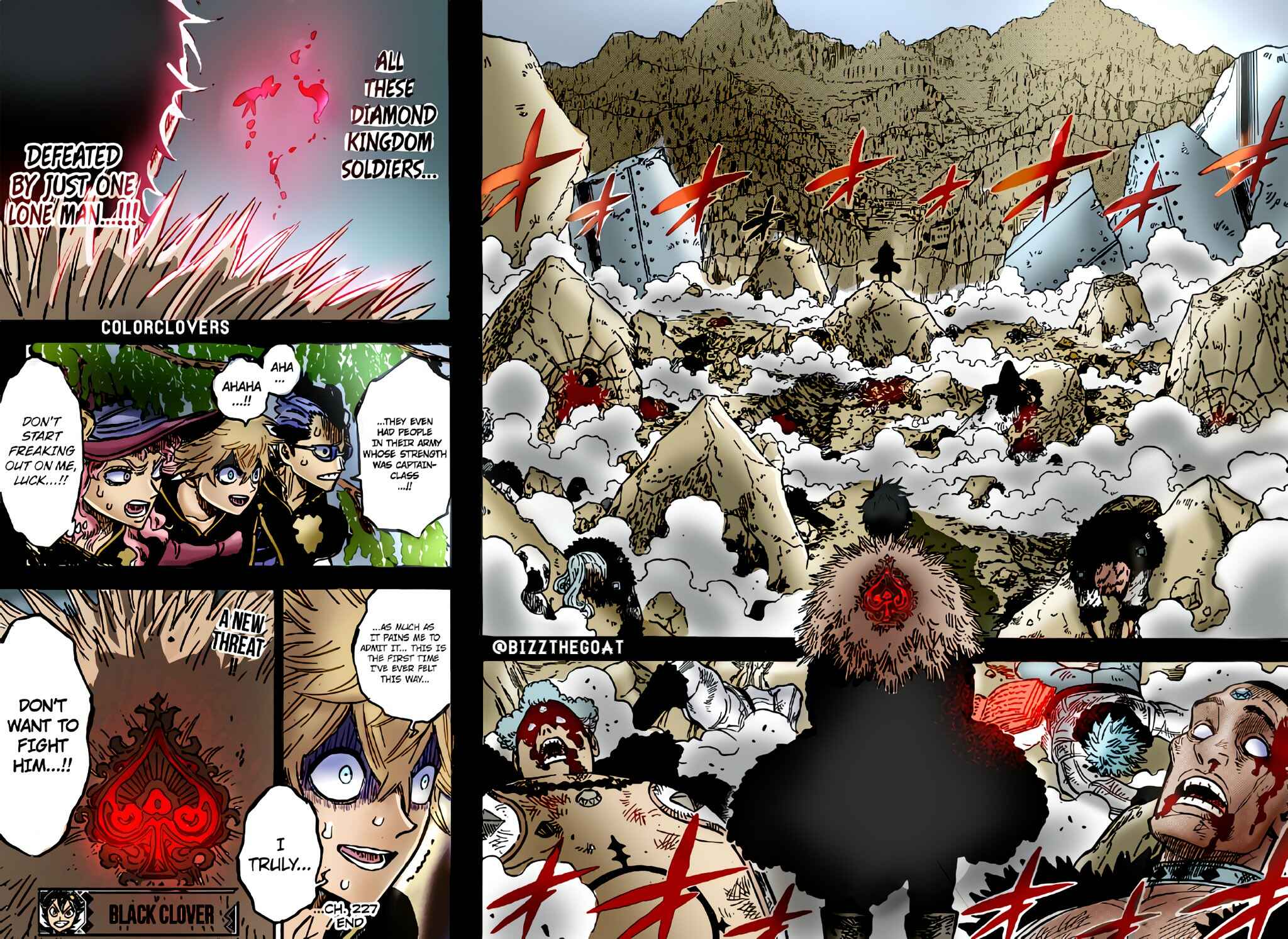 Page 14 Chapter 227 Black Clover (Fan Colored)