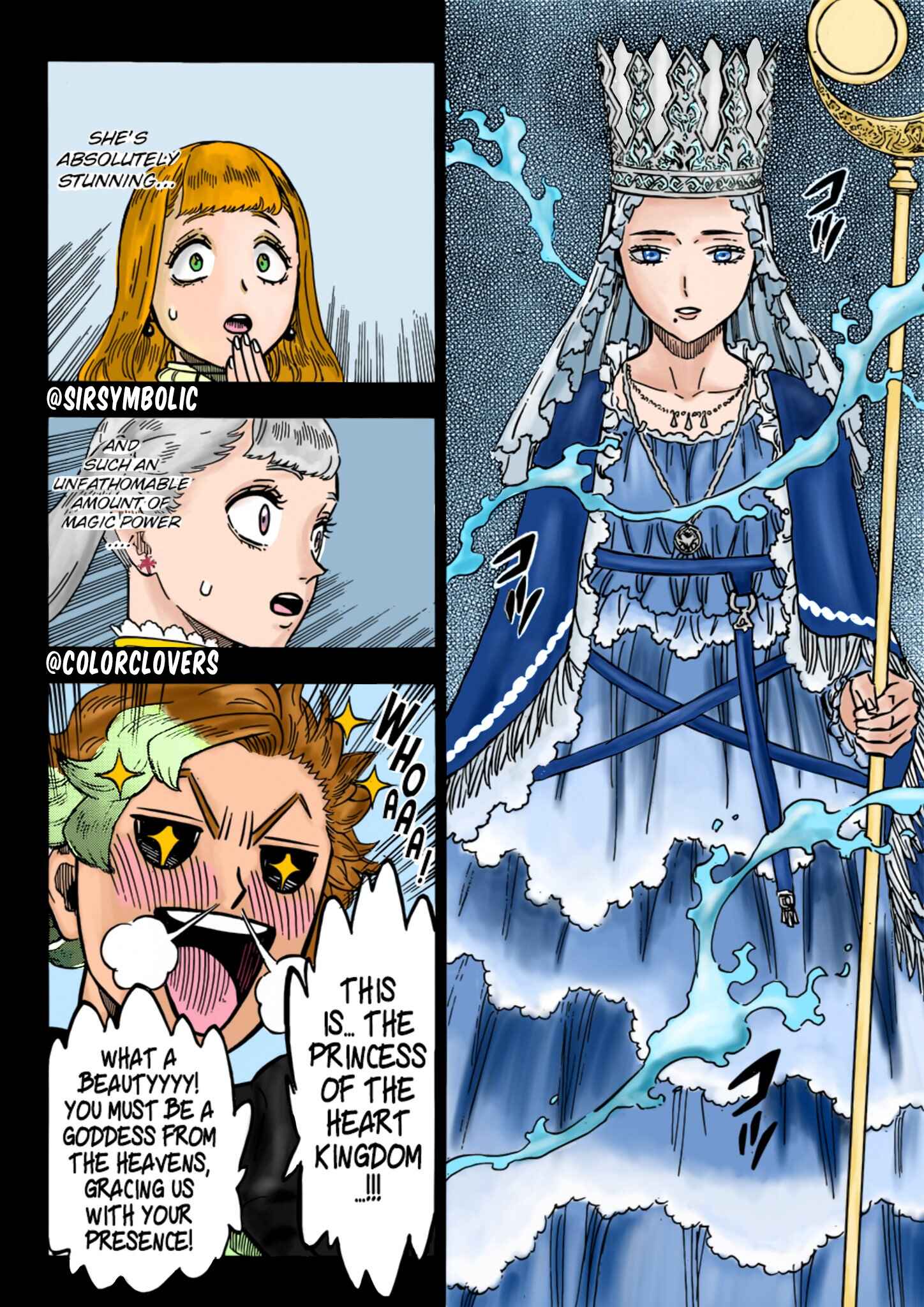 Page 3 Chapter 228 Black Clover (Fan Colored)