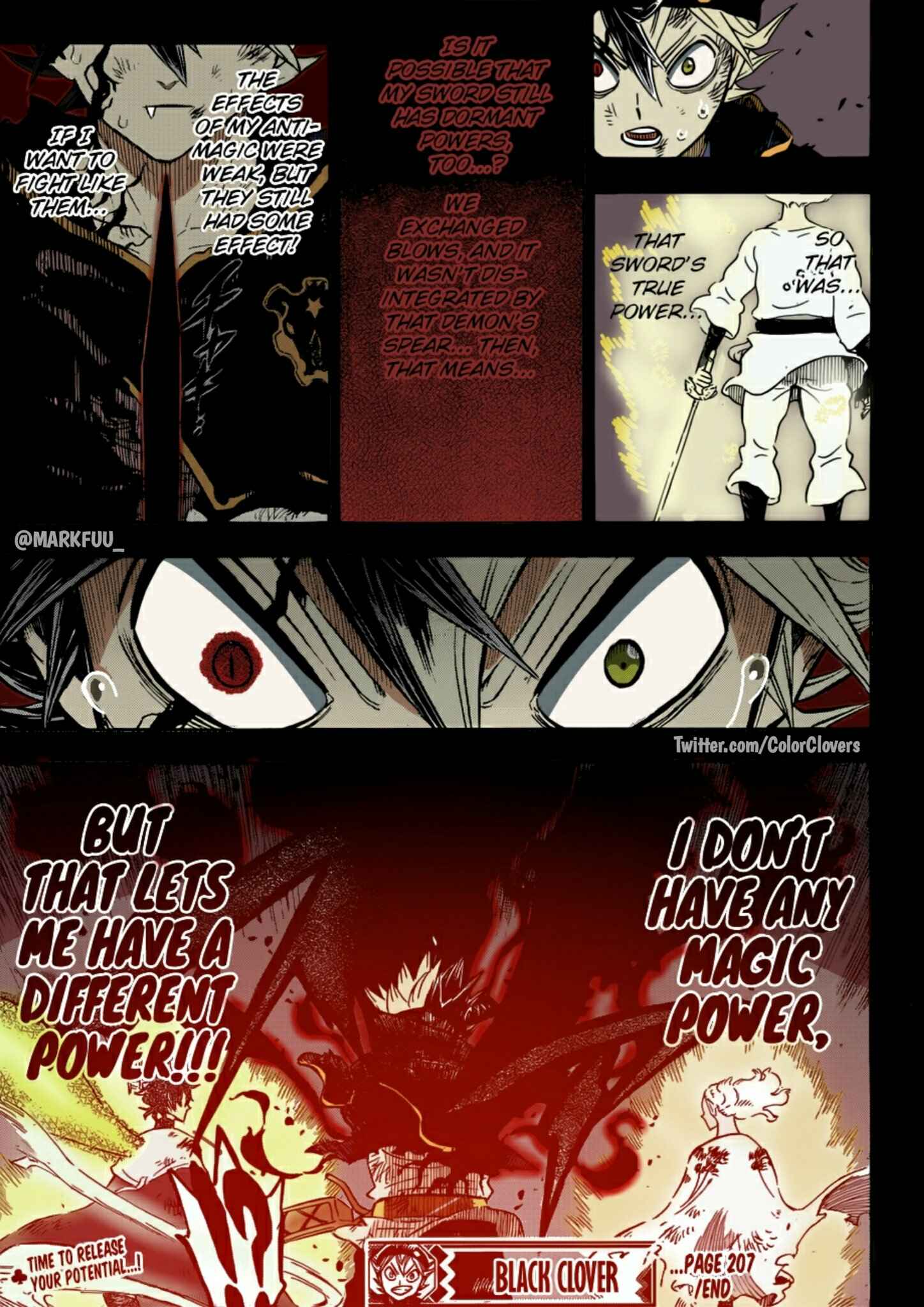 Page 17 Chapter 207 Black Clover (Fan Colored)