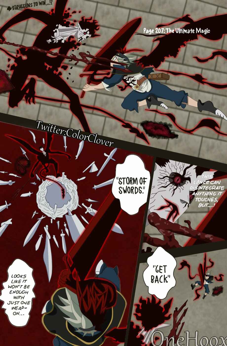 Page 3 Chapter 207 Black Clover (Fan Colored)
