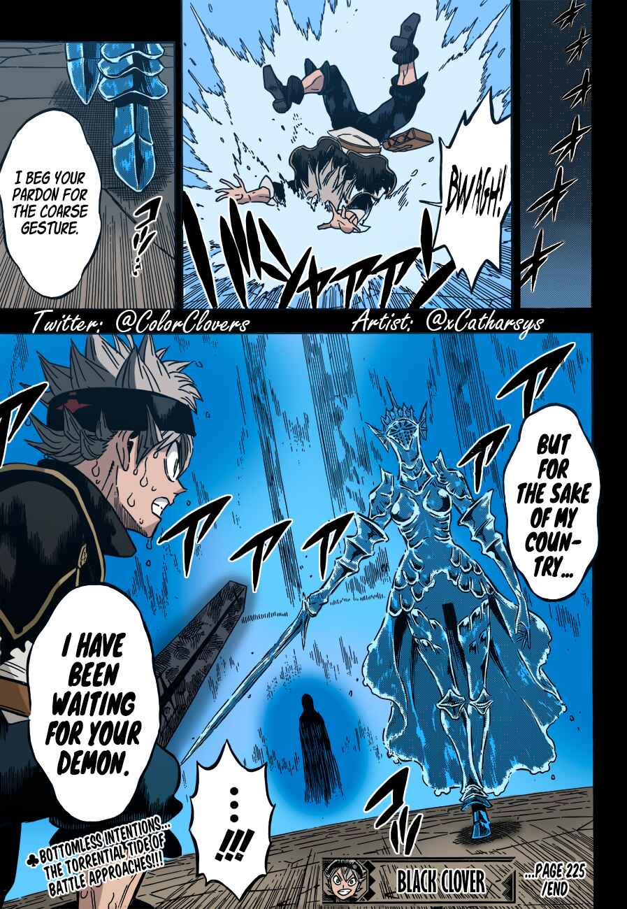 Page 15 Chapter 225 Black Clover (Fan Colored)