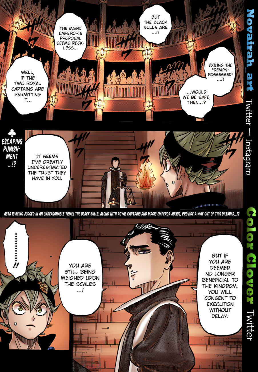 Page 2 Chapter 220 Black Clover (Fan Colored)
