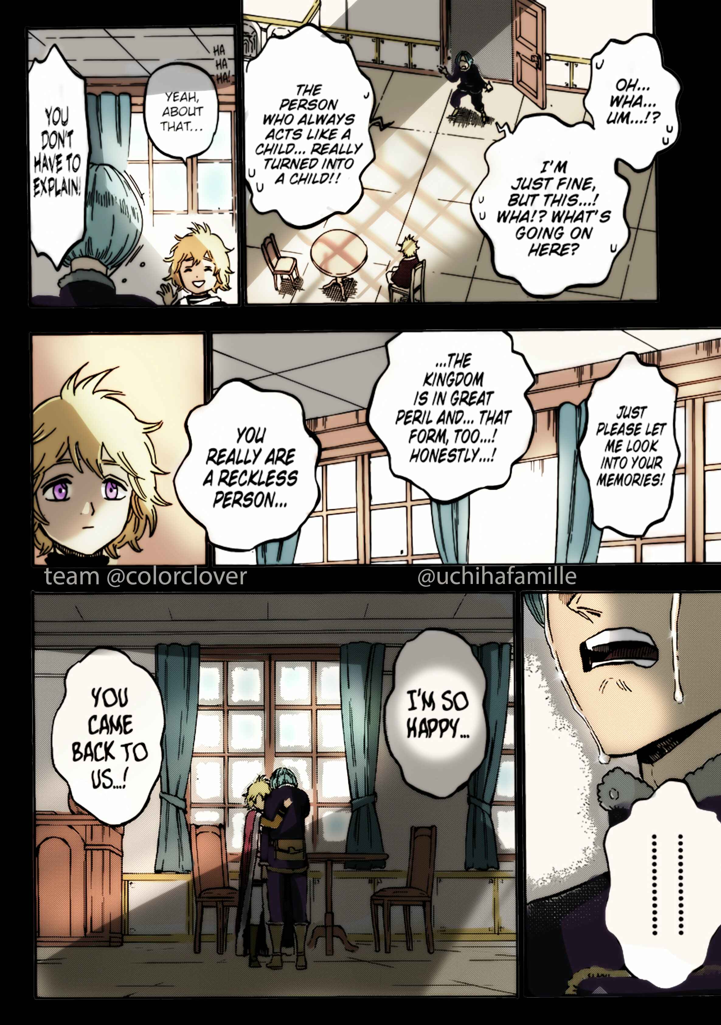Page 7 Chapter 220 Black Clover (Fan Colored)