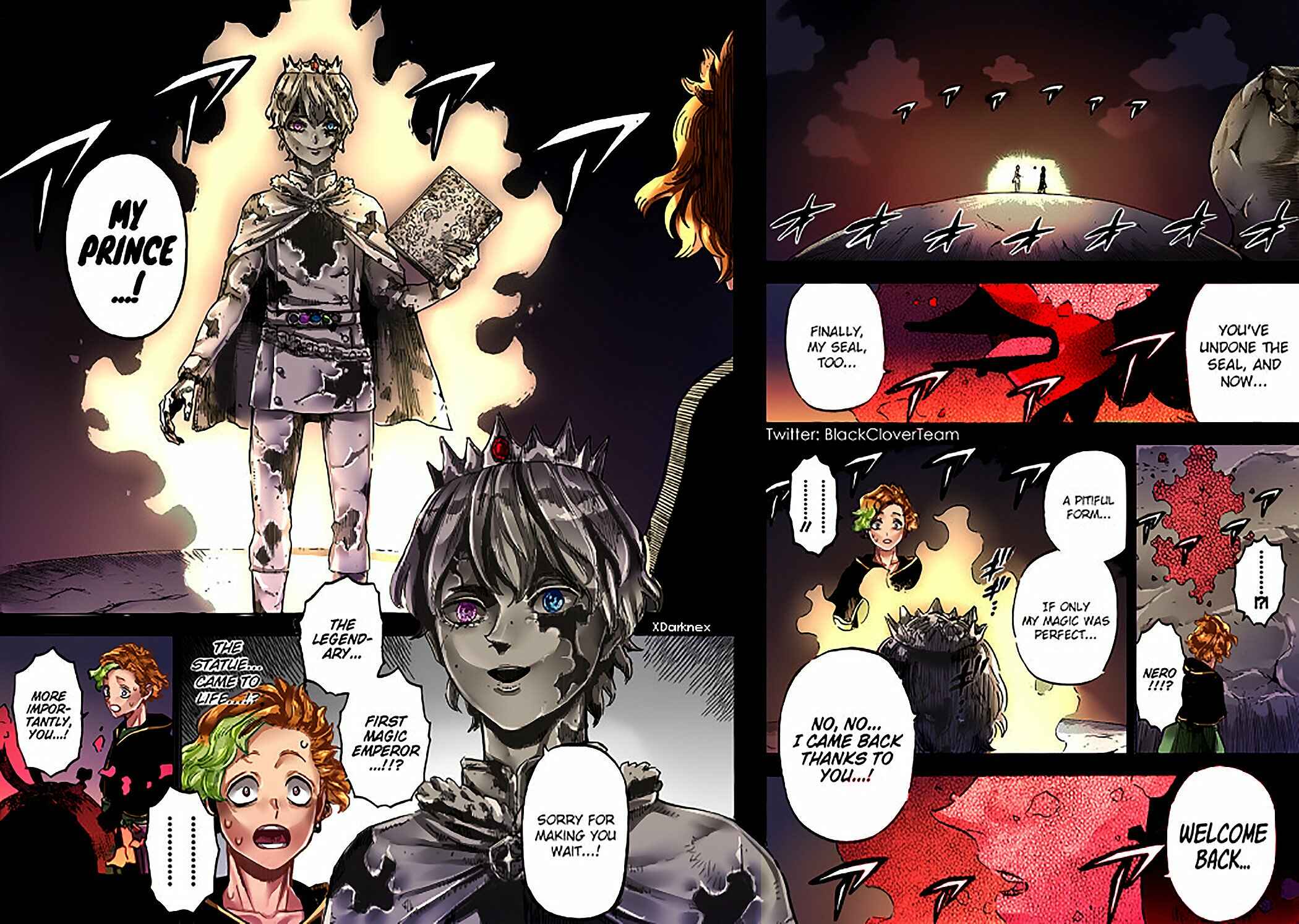 Page 12 Chapter 203 Black Clover (Fan Colored)