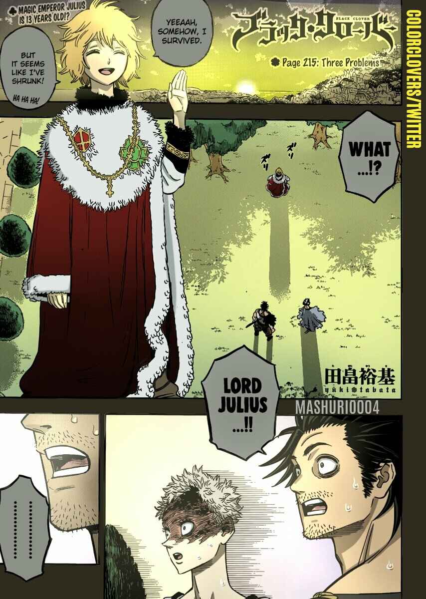 Page 2 Chapter 215 Black Clover (Fan Colored)