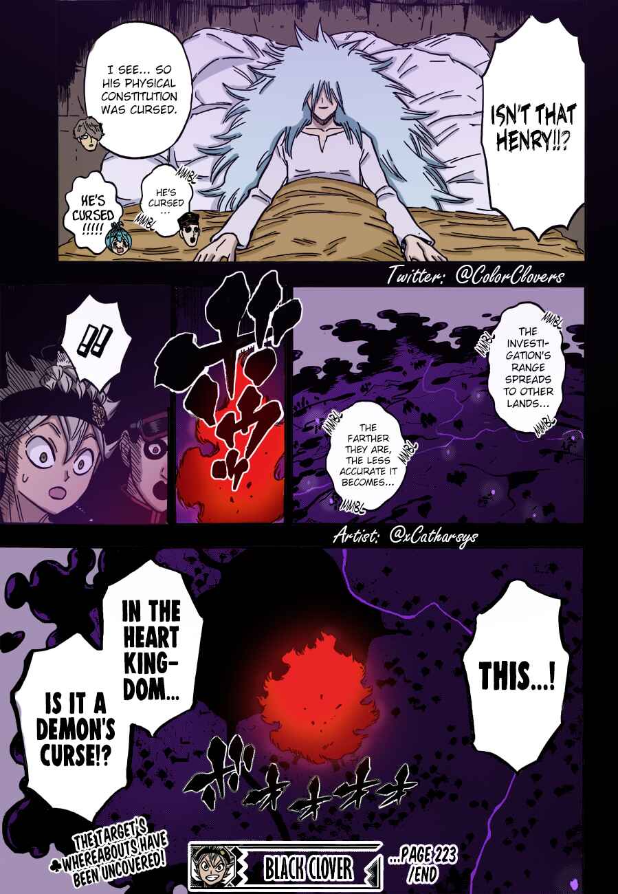 Page 16 Chapter 223 Black Clover (Fan Colored)