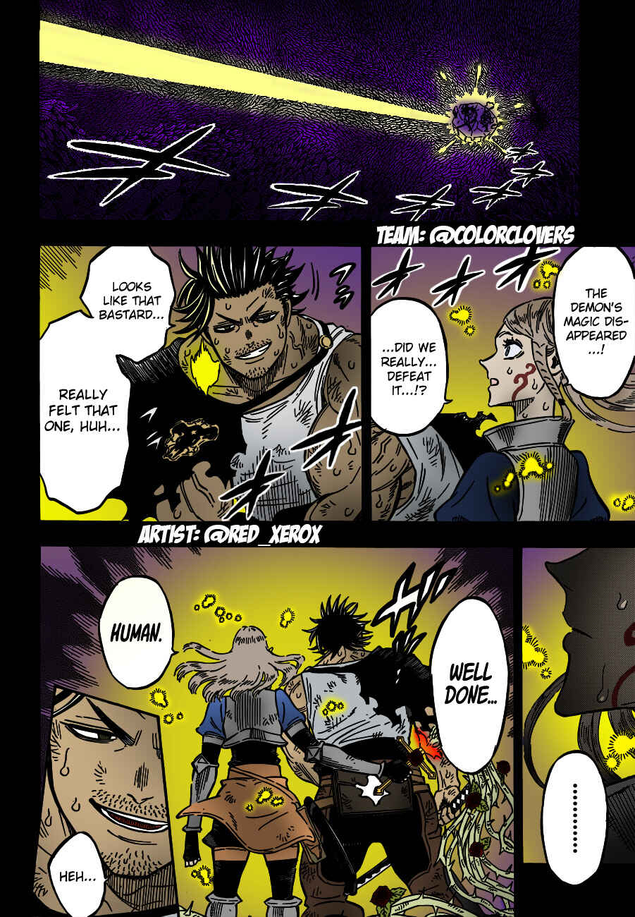Page 8 Chapter 212 Black Clover (Fan Colored)