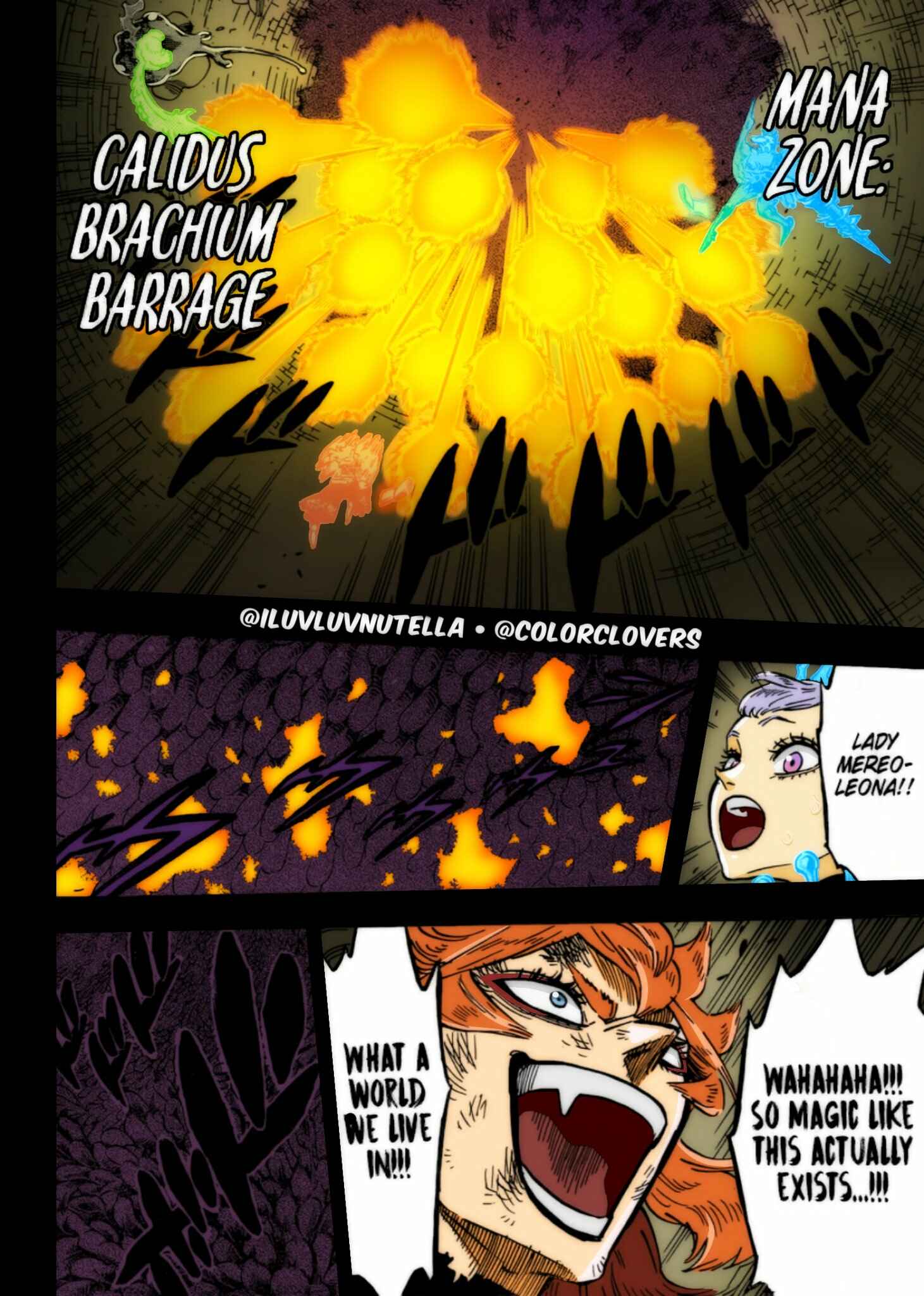 Page 8 Chapter 210 Black Clover (Fan Colored)