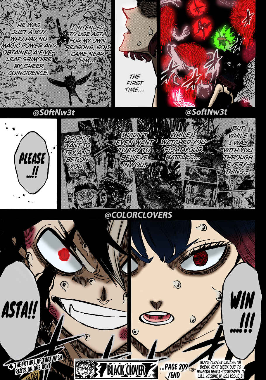 Page 13 Chapter 209 Black Clover (Fan Colored)