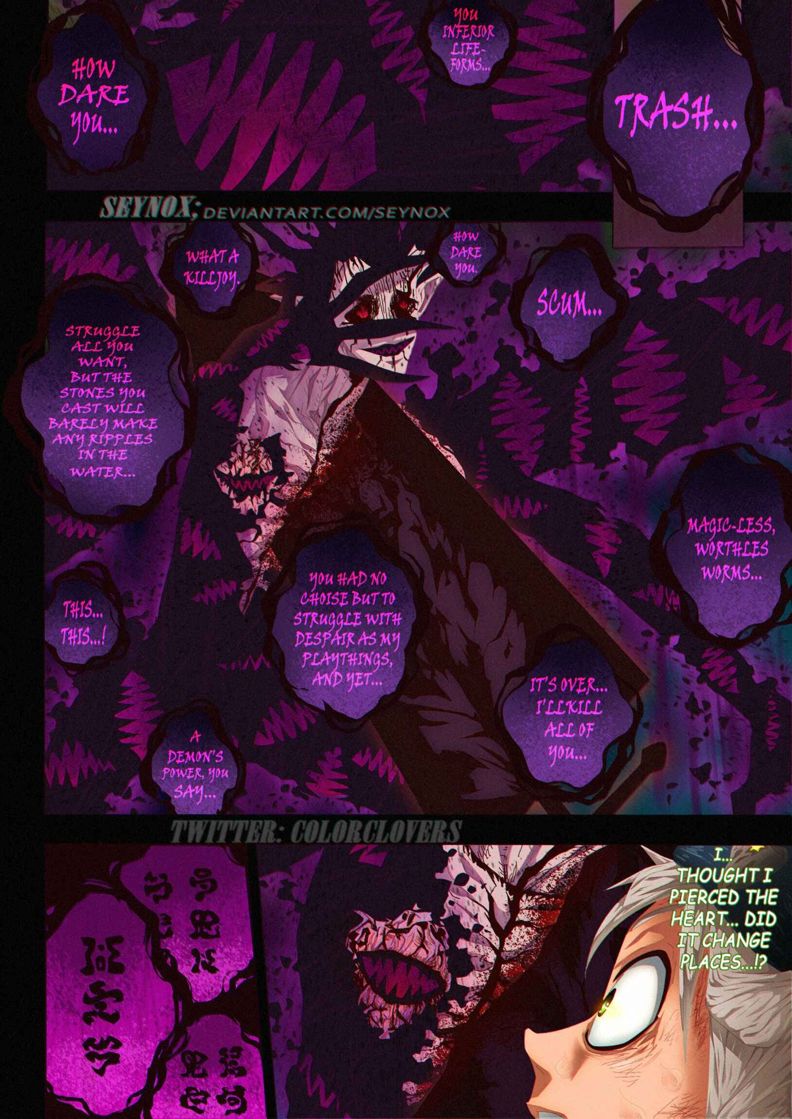 Page 8 Chapter 209 Black Clover (Fan Colored)