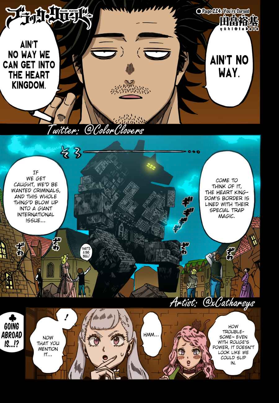 Page 2 Chapter 224 Black Clover (Fan Colored)