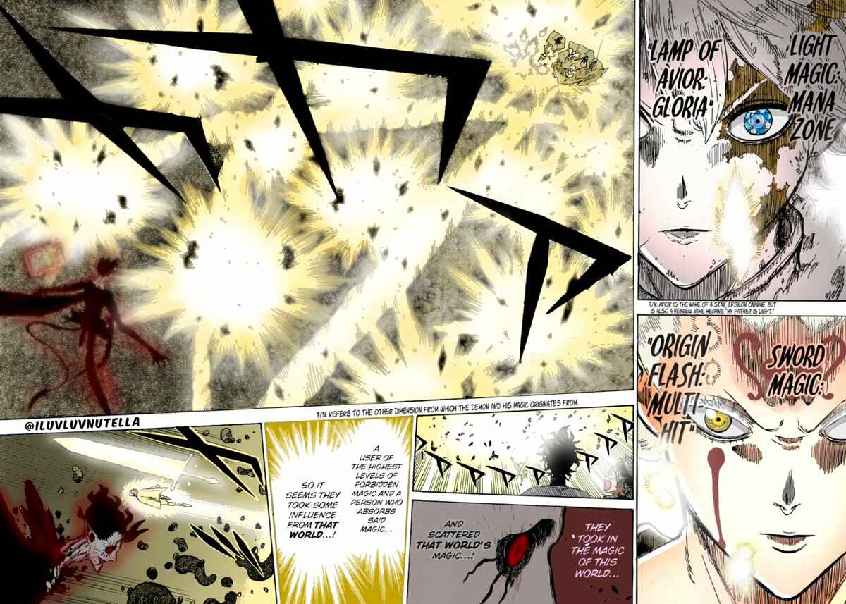 Page 12 Chapter 206 Black Clover (Fan Colored)