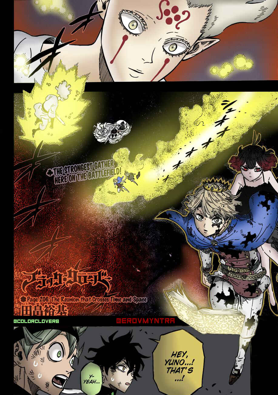 Page 4 Chapter 206 Black Clover (Fan Colored)