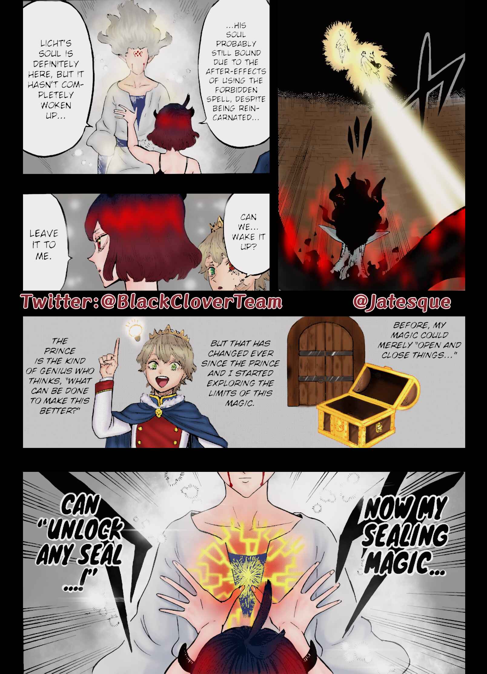 Page 6 Chapter 206 Black Clover (Fan Colored)