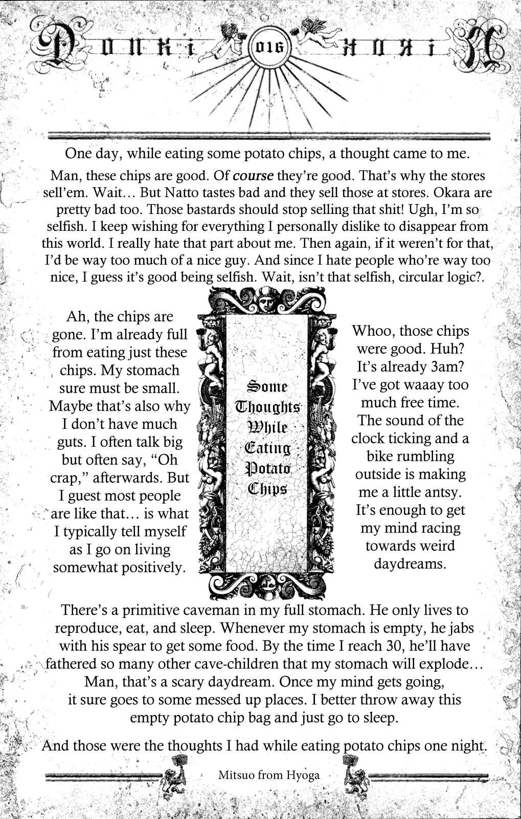Page 1 Chapter 3 The Hammer Falls