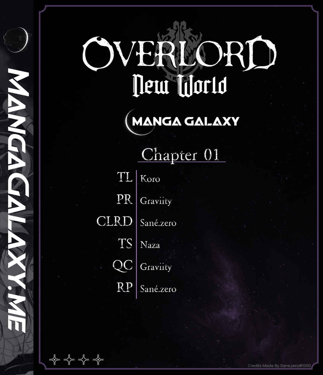 Page 1 Chapter 1.1 Overlord: <Shin> Sekai-hen