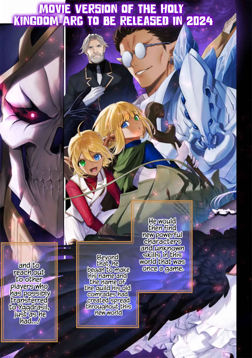 Page 4 Chapter 1.1 Overlord: <Shin> Sekai-hen