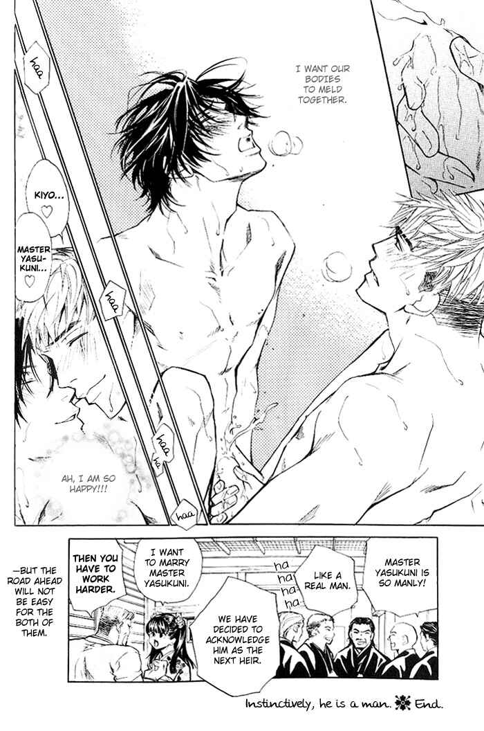 Page 37 Chapter 4 Instinctively, he is a Man