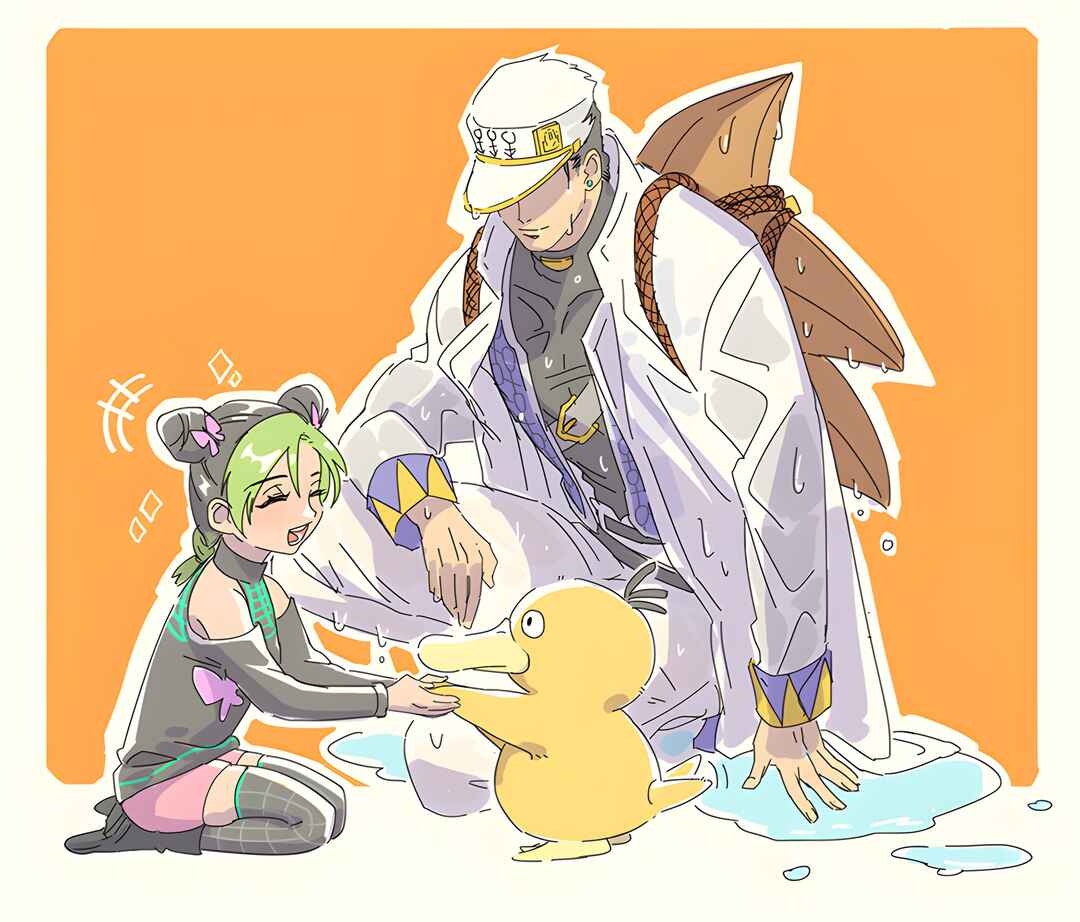 Page 7 Chapter Unknown_a7eb JoJos Bizarre Adventure x Pokemon - Jotaro to Koduck Manga (Doujinshi)
