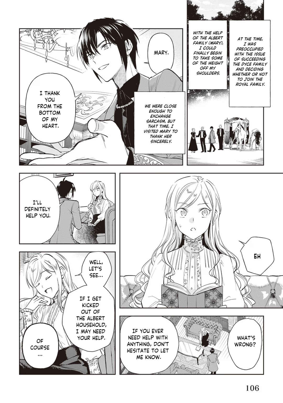 Page 9 Chapter 24 Albert-ke no Reijou wa Botsuraku wo Goshomou desu