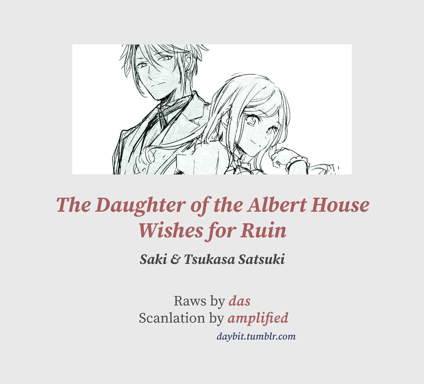 Page 1 Chapter 10 Albert-ke no Reijou wa Botsuraku wo Goshomou desu
